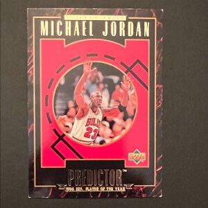 Michael Jordan Basketball Card